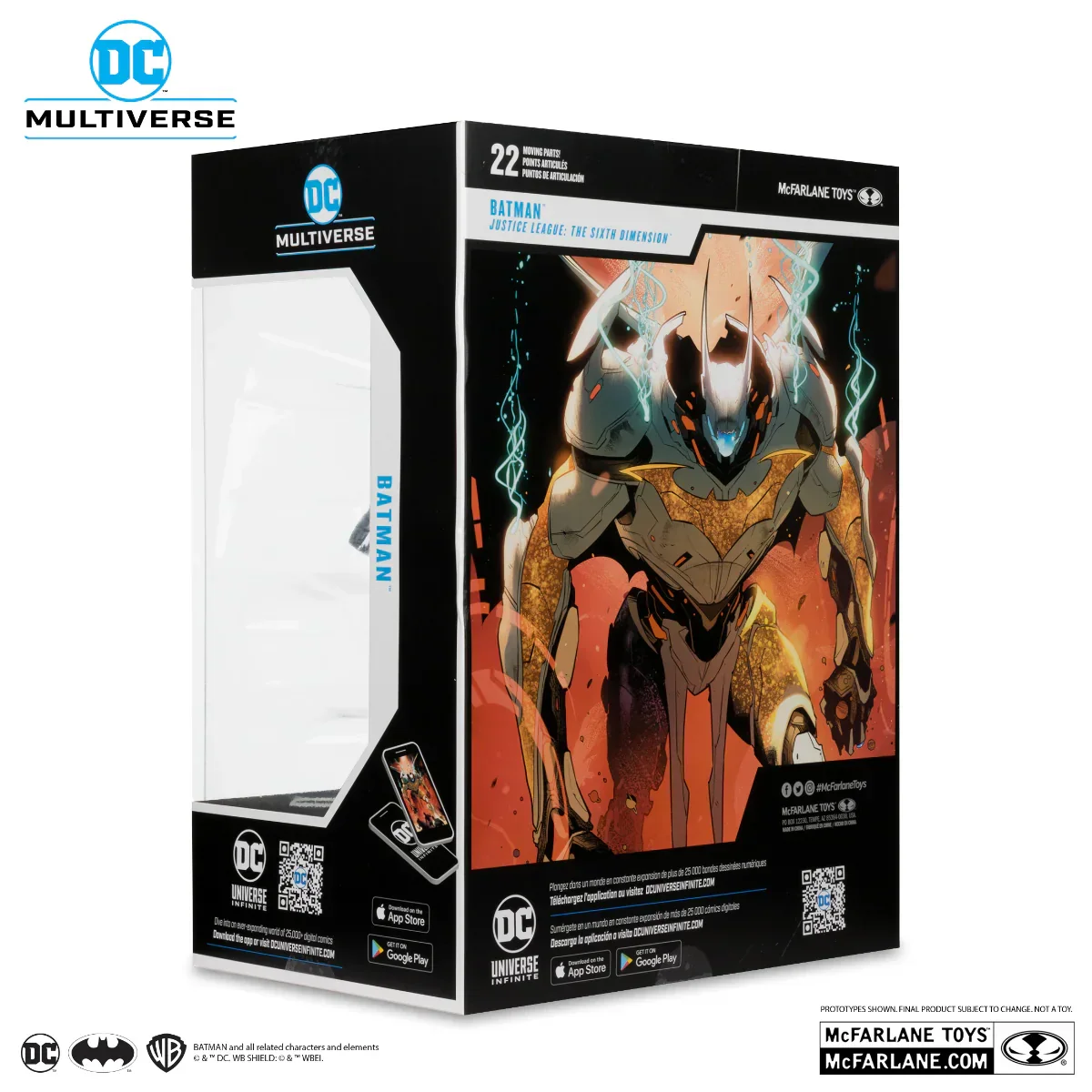 DC Comics - Batman Final Suit (Justice League: Sixth Dimension) Megafig - Image 8