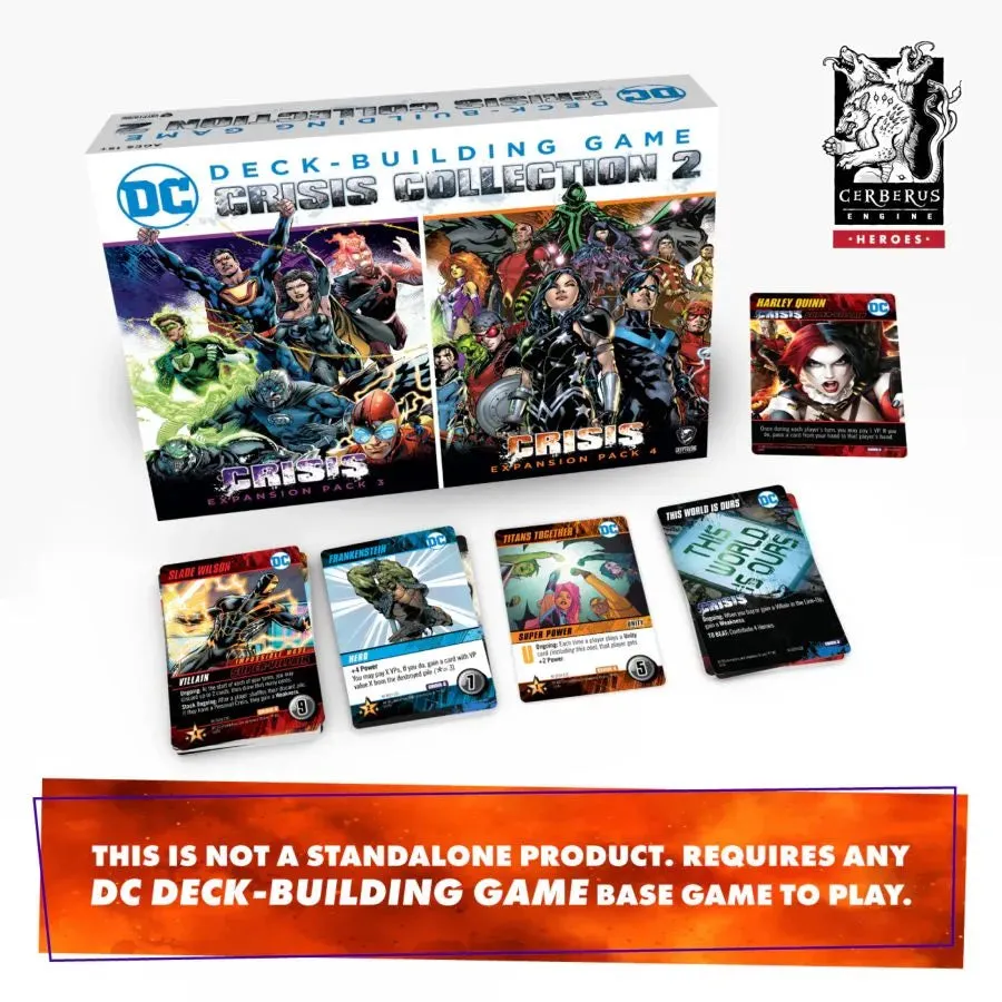 DC Comics - Deck Building Game: Crisis Collection 2 Box Set - Image 2