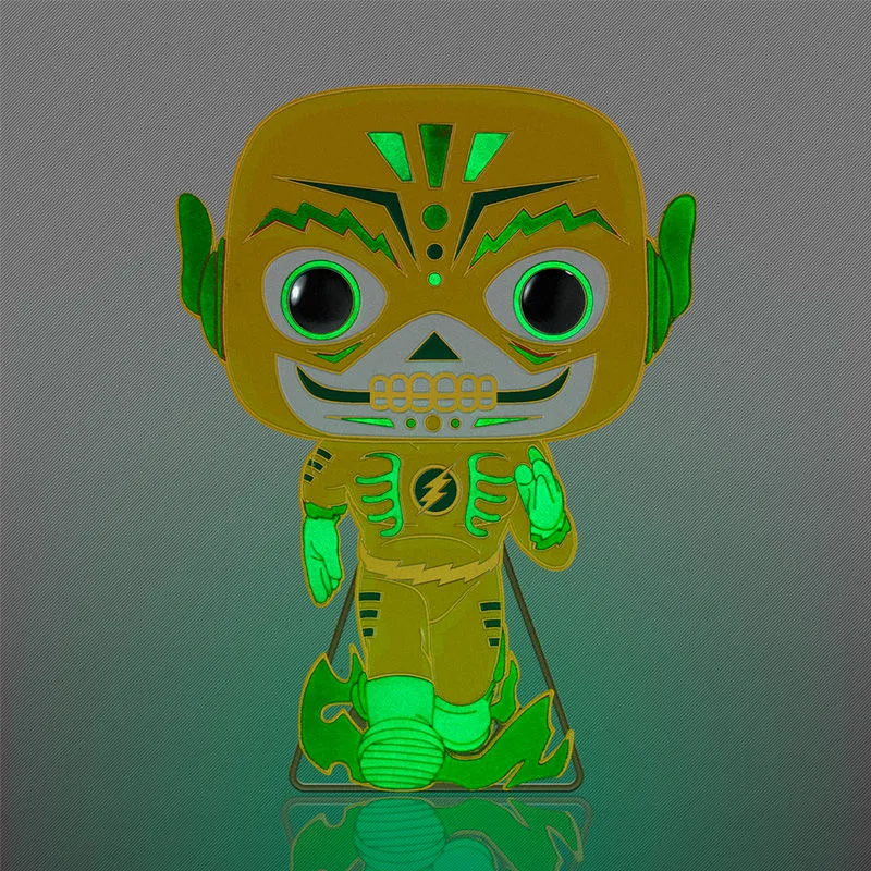 DC Comics - Flash Day of Dead 4" Pop! Pin - Image 5