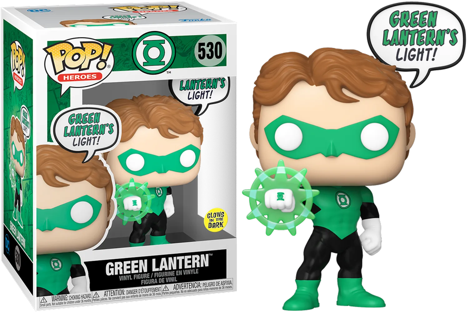 DC Comics - Green Lantern "Green Lantern's Light" Glow Pop! Vinyl