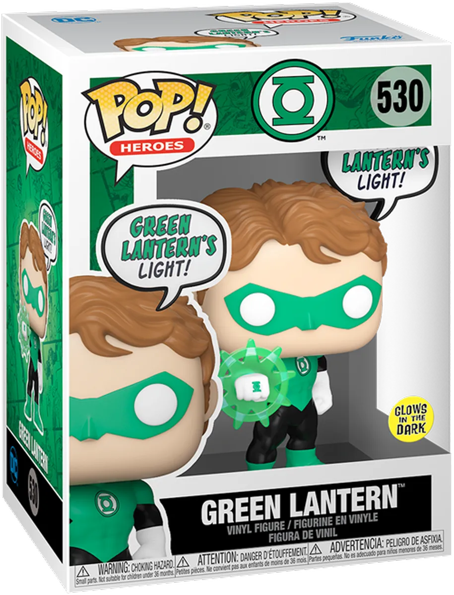 DC Comics - Green Lantern "Green Lantern's Light" Glow Pop! Vinyl - Image 3