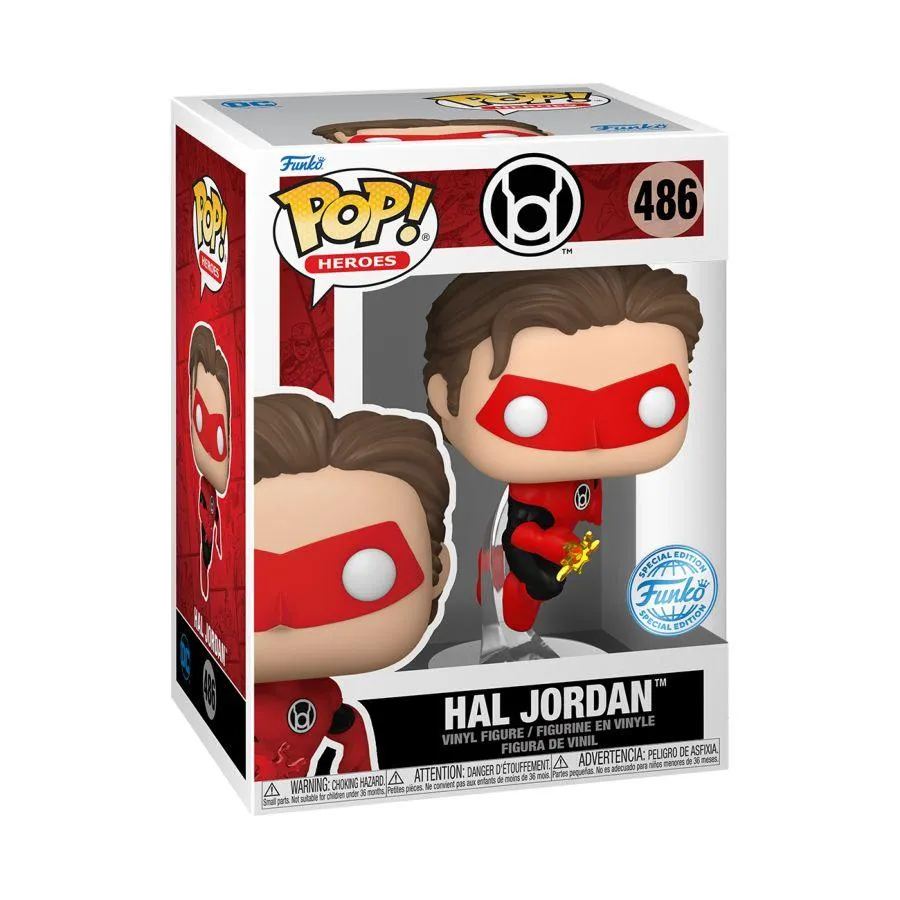 DC Comics - Hal Jordan (Red Lantern) US Exclusive Pop! Vinyl [RS] - Image 3