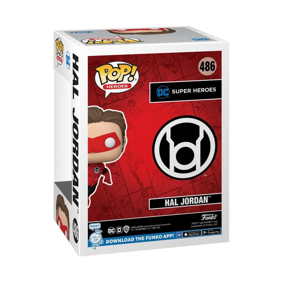 DC Comics - Hal Jordan (Red Lantern) US Exclusive Pop! Vinyl [RS] - Image 4