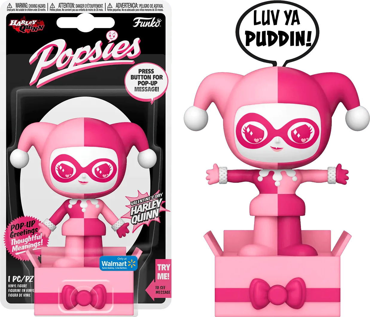 DC Comics - Harley Valentines Day US Exclusive Popsies [RS]