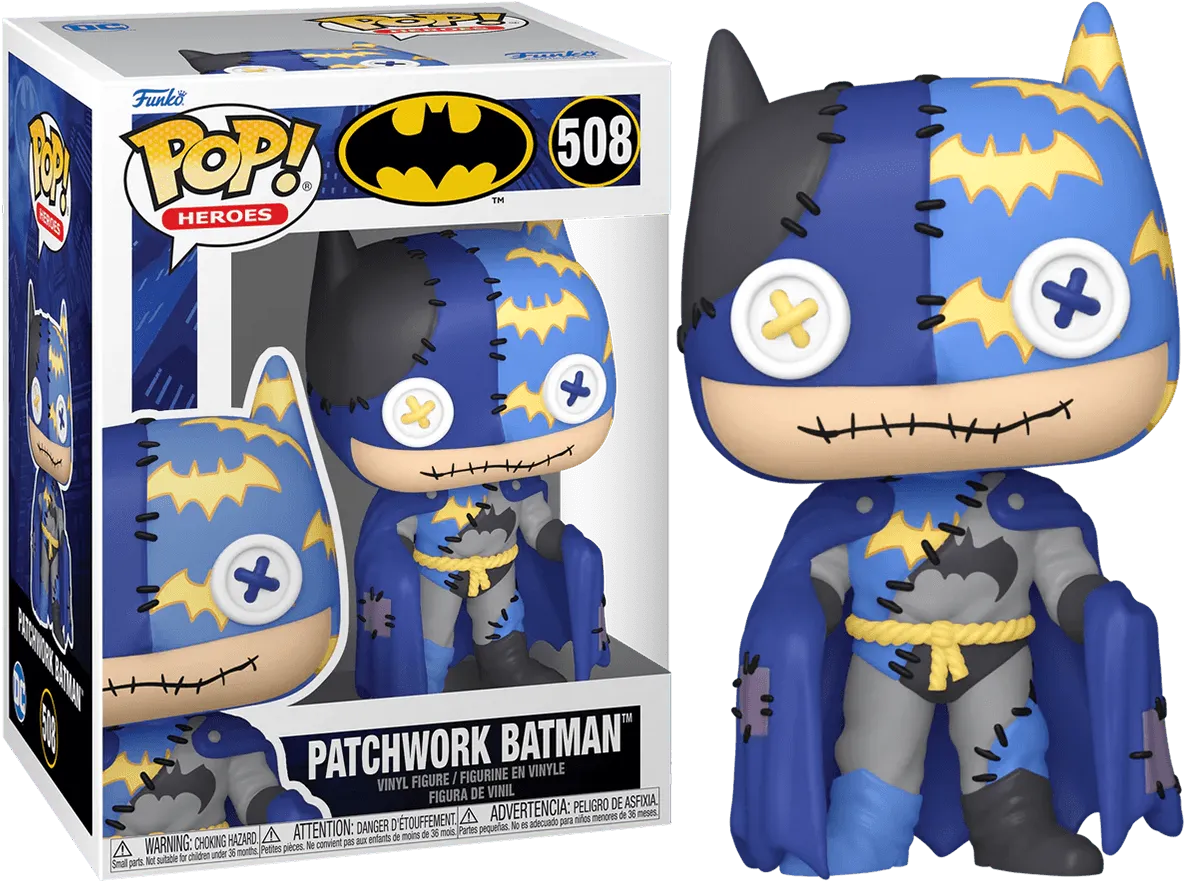 DC Comics - Patchwork Batman Pop! Vinyl