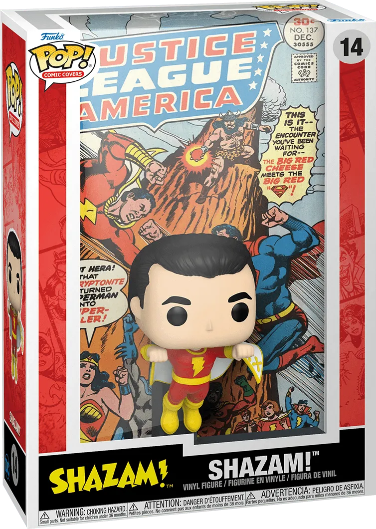 DC Comics - Shazam Pop! Comic Cover