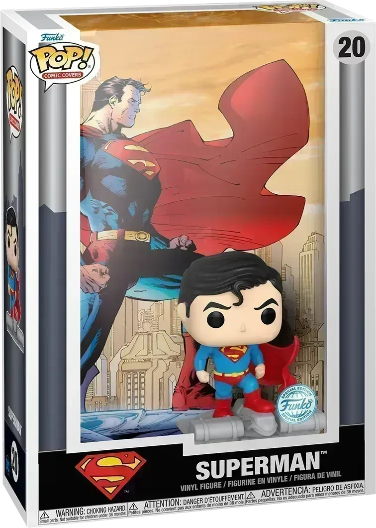 DC Comics - Superman 85th Anniversary US Exclusive Pop! Comic Cover [RS]