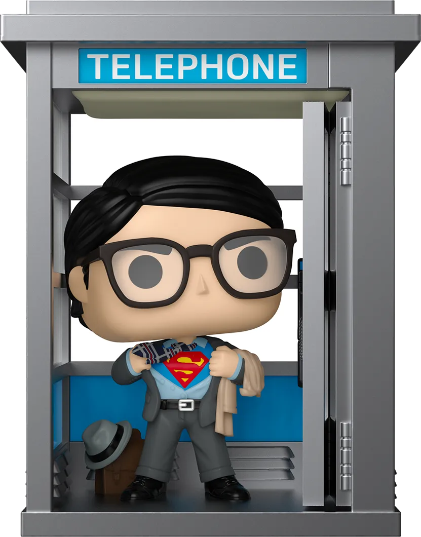 DC Comics - Superman in Phone Booth US Exclusive Pop! Deluxe [RS] - Image 2