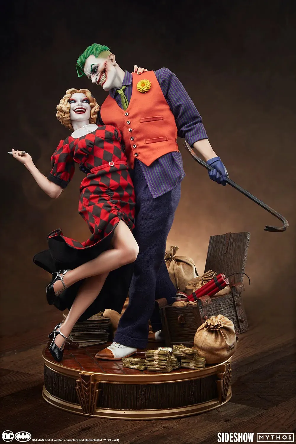 DC Comics - The Joker & Harley Quinn (Lawless Love) Diorama - Image 5