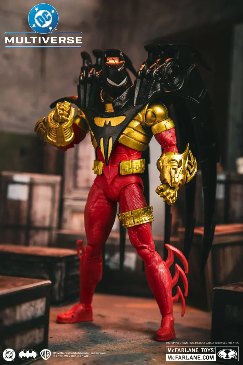 DC Multiverse - Azrael Batman (Knightquest) 7" Action Figure - Image 4