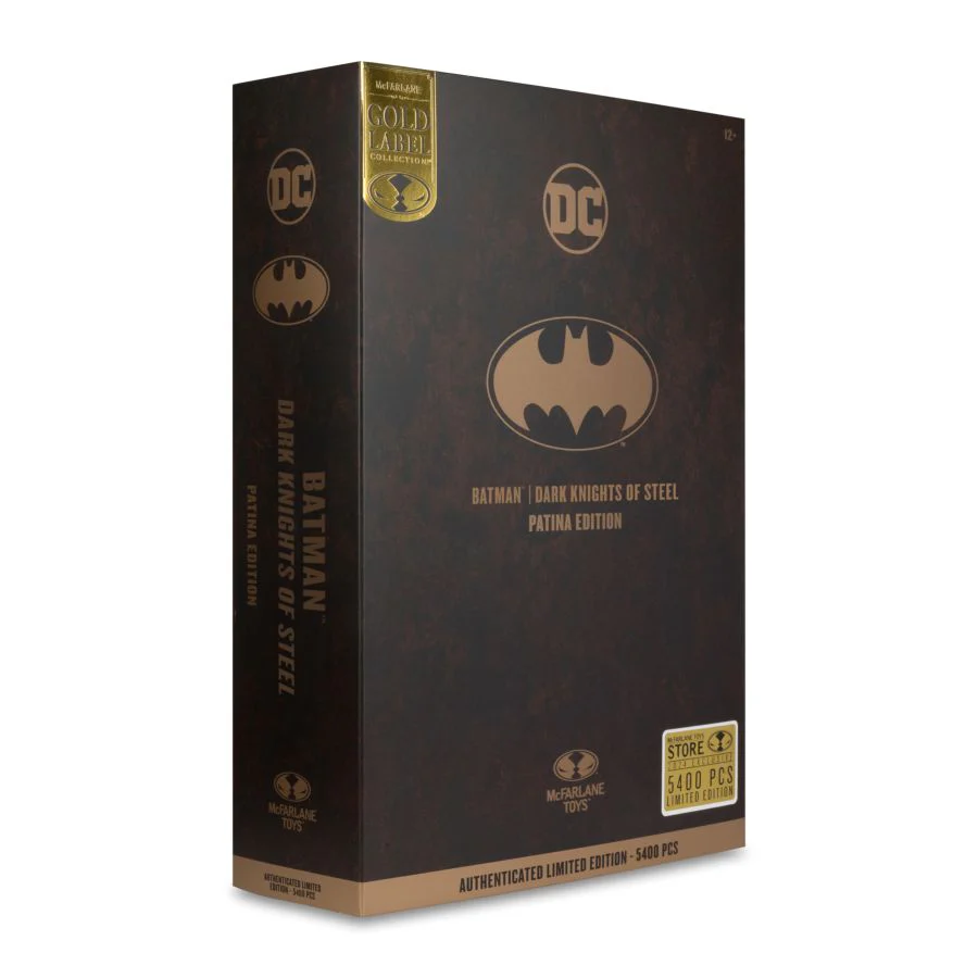 DC Multiverse - Batman (Dark Knights Of Steel) Patina Gold Label 7" Figure - Image 8