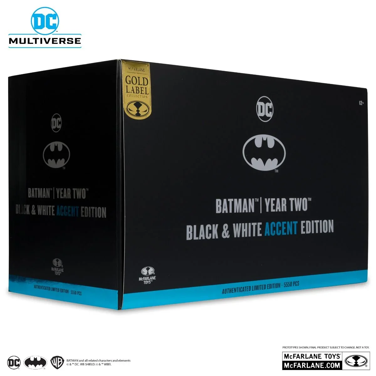 DC Multiverse - Batman: Year Two (Black & White Accent) Gold Label Figure - Image 9