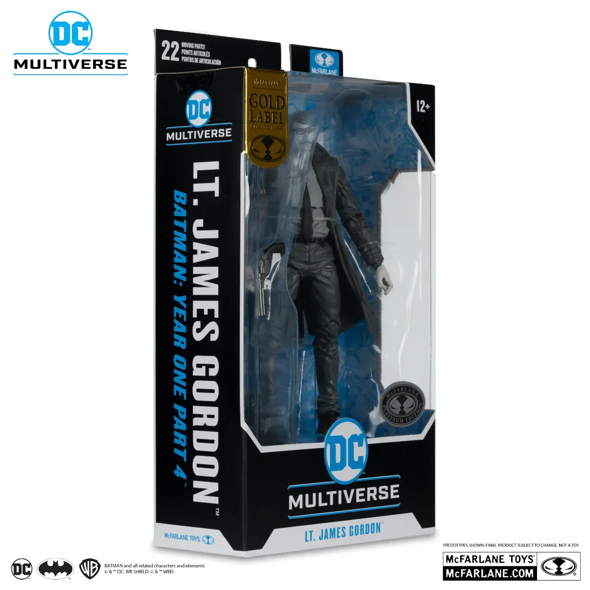 DC Multiverse - Lt. Gordon "Batman: Year One" Gold Label (Chase Version) 7" Figure - Image 7