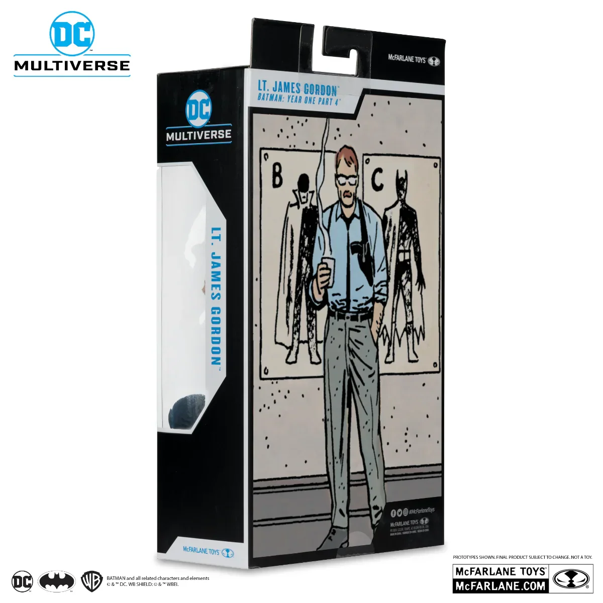 DC Multiverse - Lt. Gordon "Batman: Year One" Gold Label (Chase Version) 7" Figure - Image 8