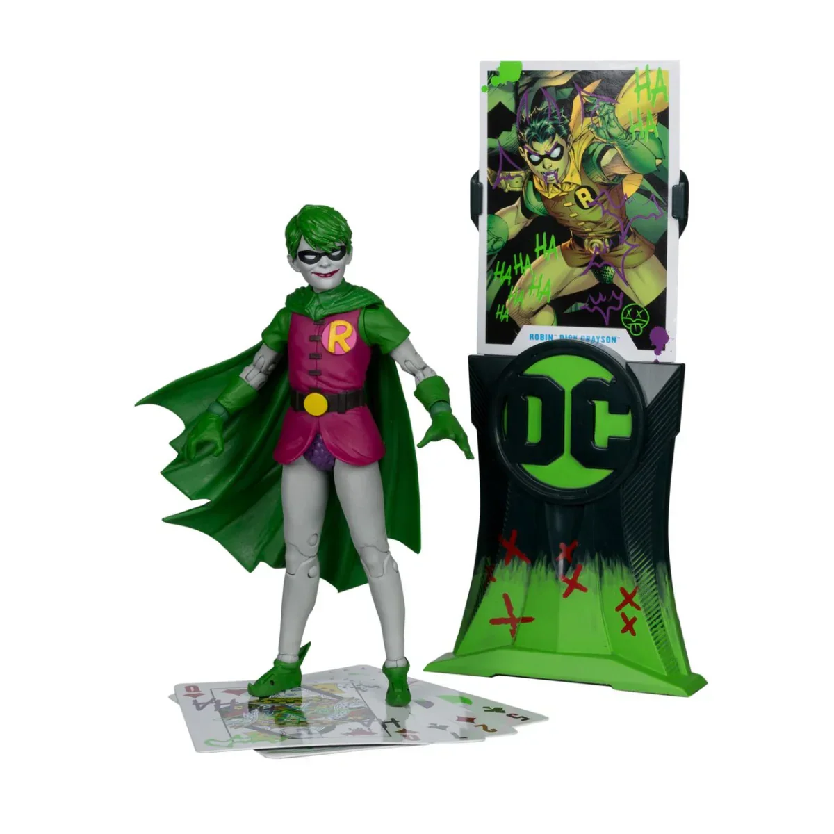 DC - Robin Jokerized Gold Label 7" Figure - Image 6