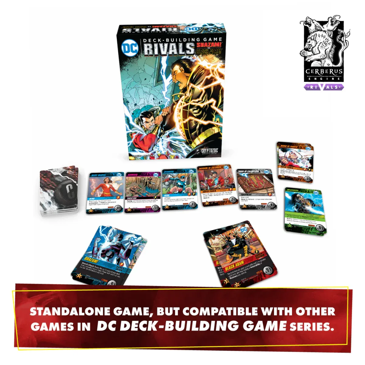 DC - Shazam vs Black Adam Deck-Building Game - Image 2