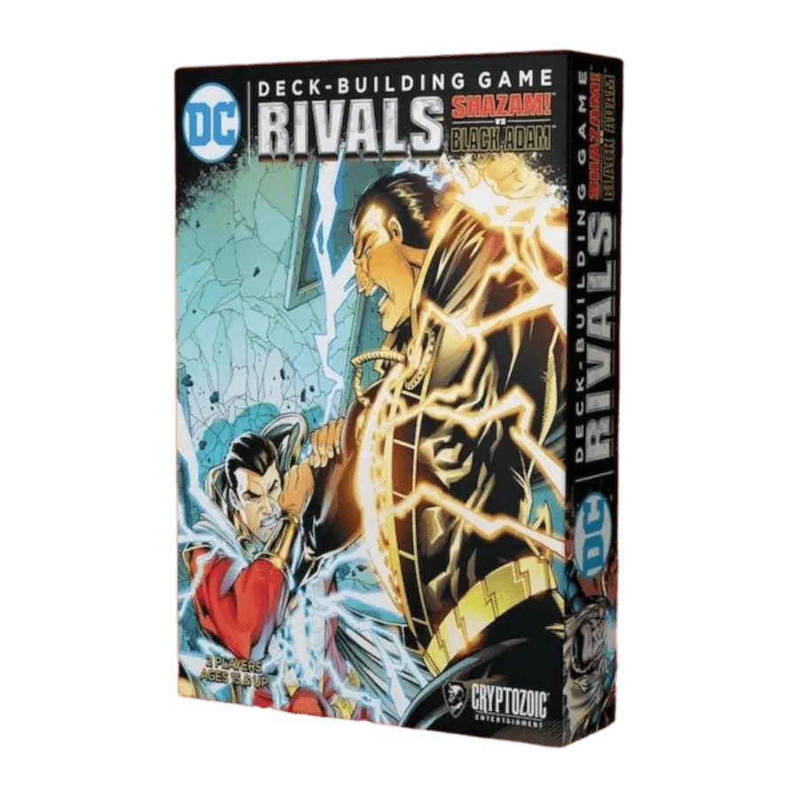 DC Deck Building Game Rivals Shazam! vs Black Adam