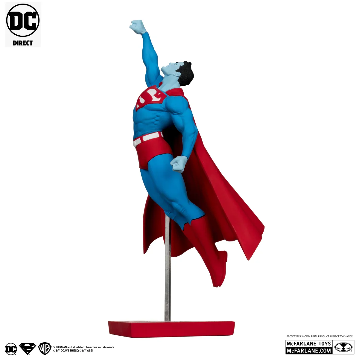 DC Comics - Superman Red & Blue by Gary Frank Resin Statue - Image 6