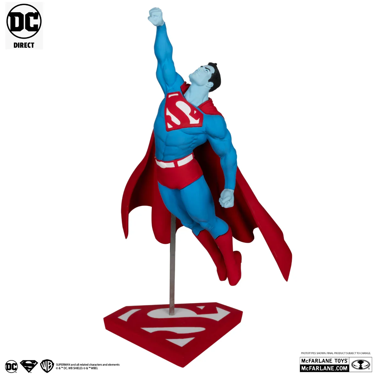 DC Comics - Superman Red & Blue by Gary Frank Resin Statue - Image 8