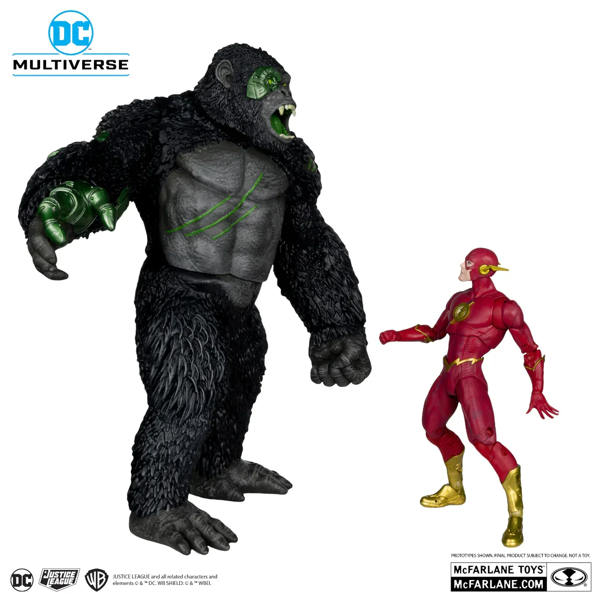 DC Comics - The Flash Vs Titano 7" Megafig 2-Pack - Image 8