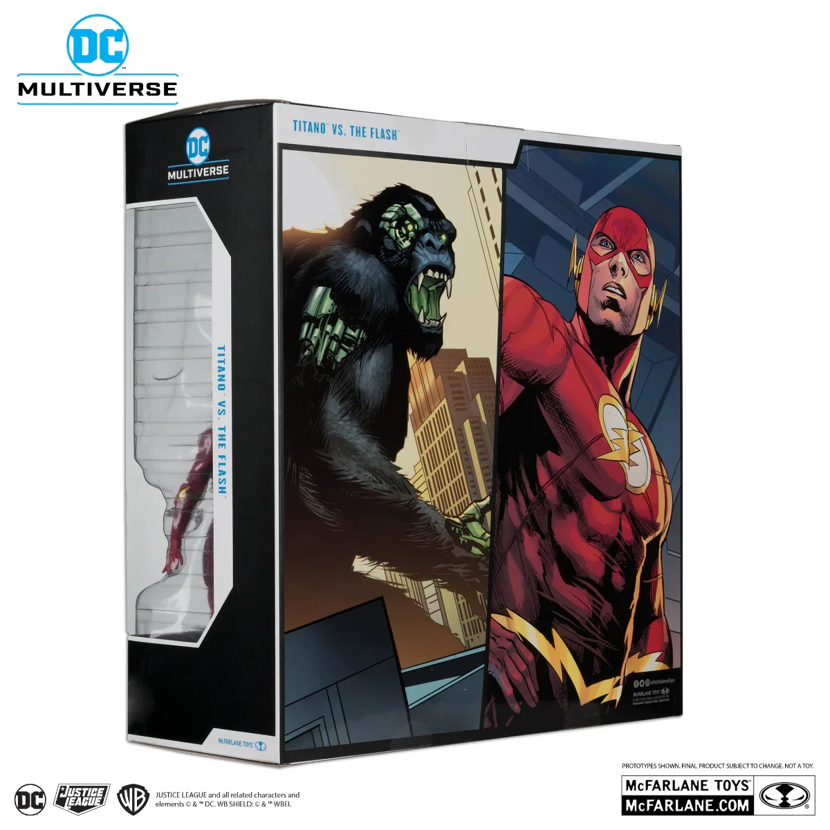DC Comics - The Flash Vs Titano 7" Megafig 2-Pack - Image 9