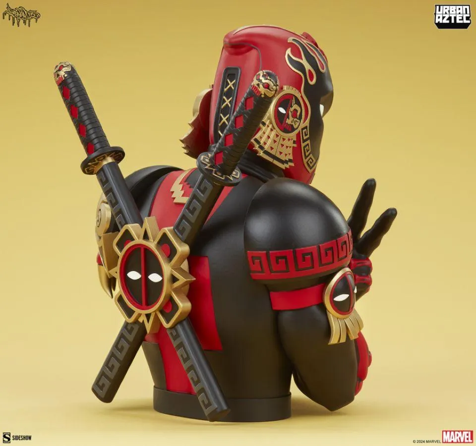Deadpool - Aztec Designer Bust by Jesse Hernandez - Image 5