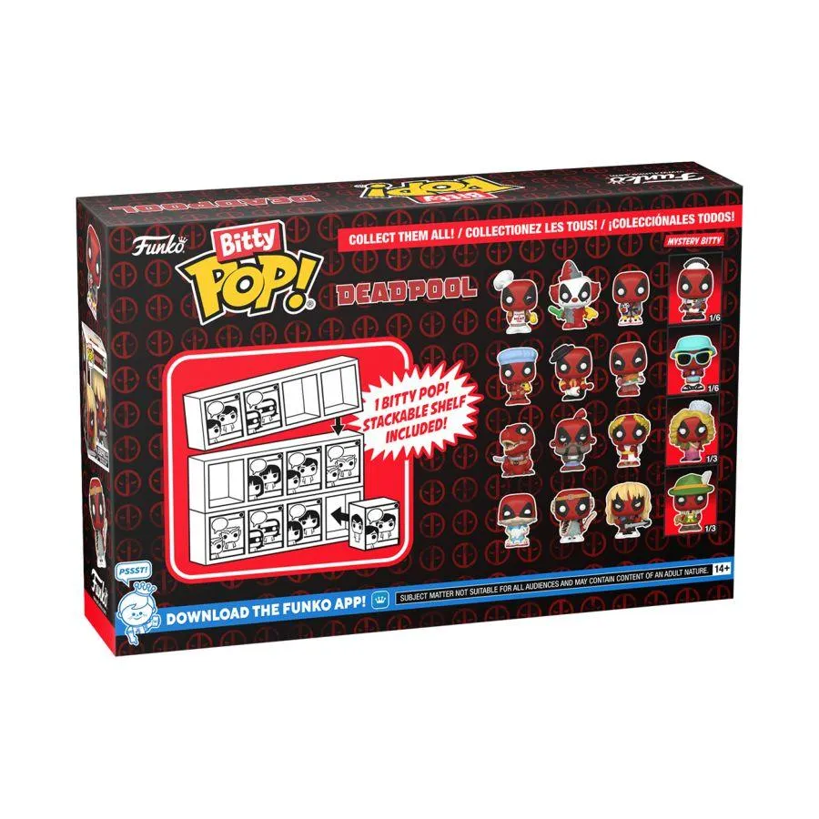 Deadpool - BBQ Master Bitty Pop! 4 -Pack - Image 3