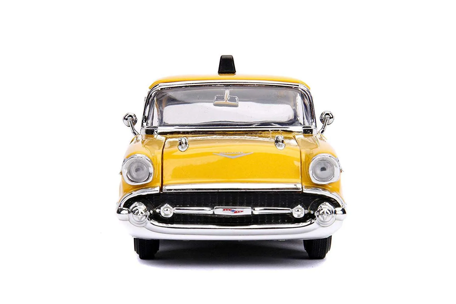 Deadpool (comics) - 1957 Chevy Bel Air Taxi 1:24 Hoolywood Ride Diecast Vehicle with Deadpool - Image 3