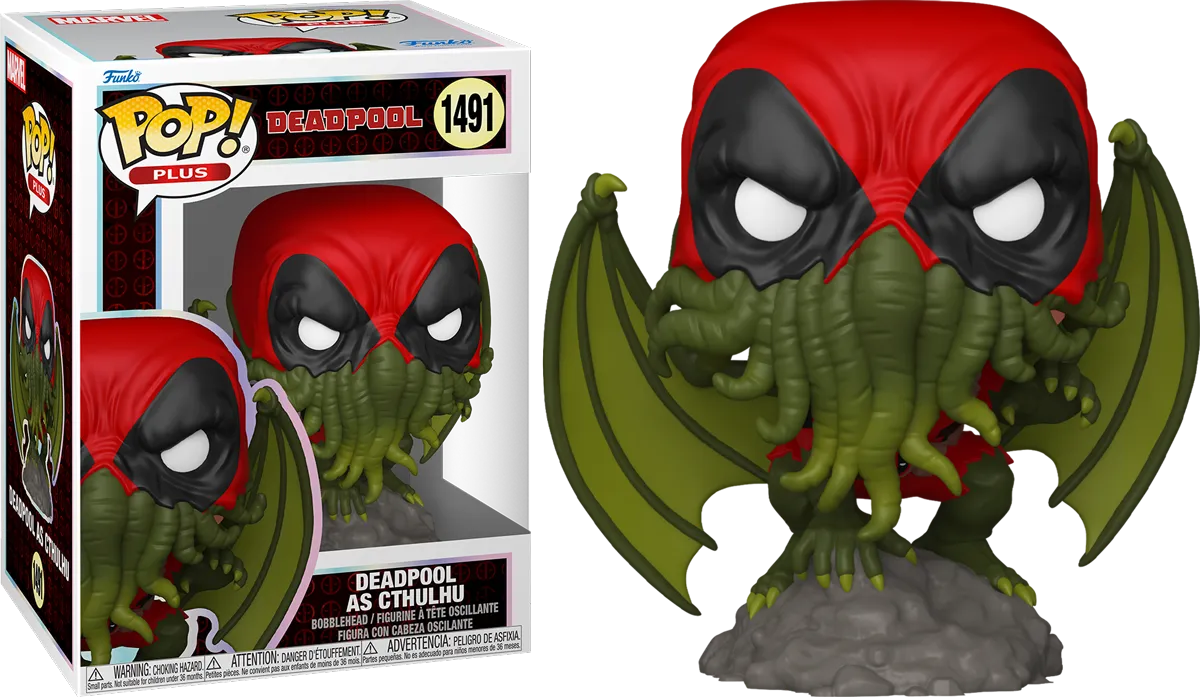 Deadpool: Literary Classics - Deadpool as Cthulhu Pop! Vinyl