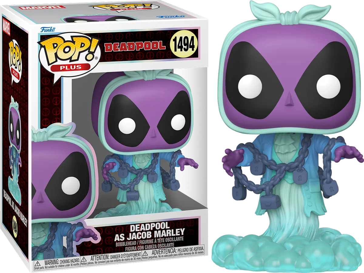 Deadpool: Literary Classics - Deadpool as Jacob Marley Pop! Vinyl