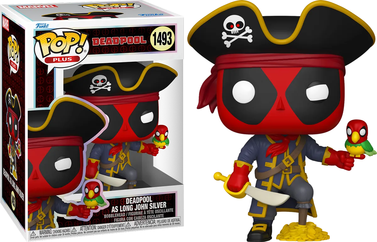 Deadpool: Literary Classics - Deadpool as Long John Silver Pop! Vinyl