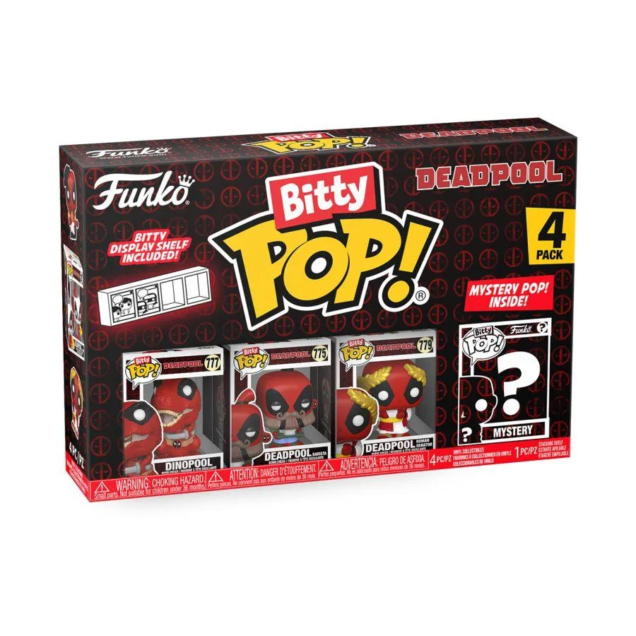 Deadpool - Dinopool Bitty Pop! 4 -Pack - Image 2