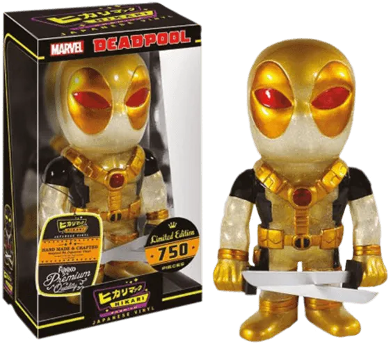 Deadpool - Glitter Black & Gold X-Men Hikari Figure
