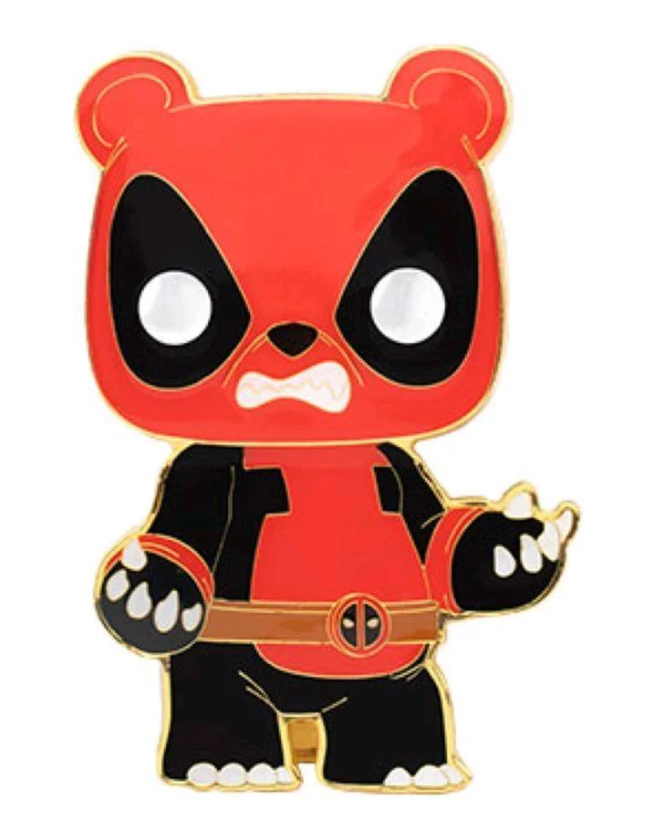 Deadpool - Pandapool (with chase) 4" Pop! Enamel Pin - Image 3
