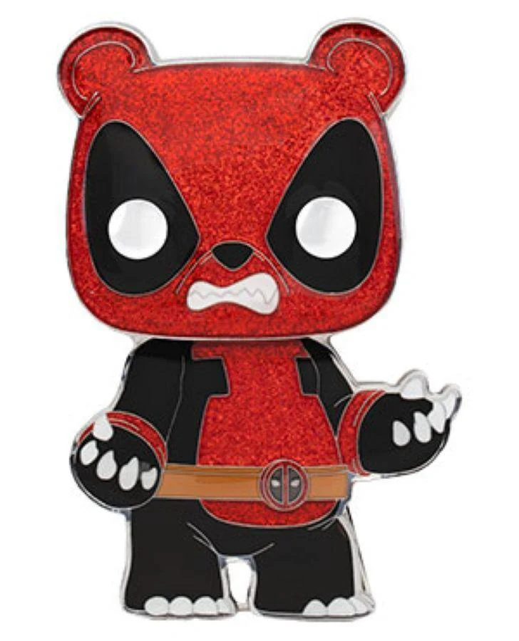Deadpool - Pandapool (with chase) 4" Pop! Enamel Pin - Image 4