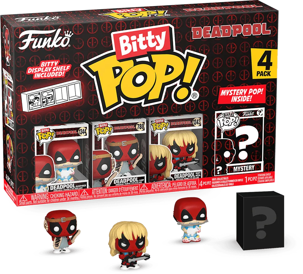 Deadpool - Sleepover Bitty Pop! 4 -Pack