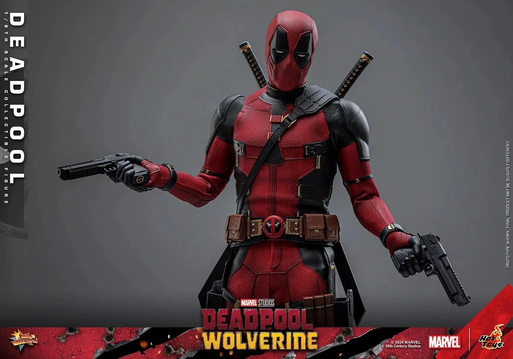 Deadpool & Wolverine - Deadpool 1:6 Scale Collectable Action Figure - Image 12