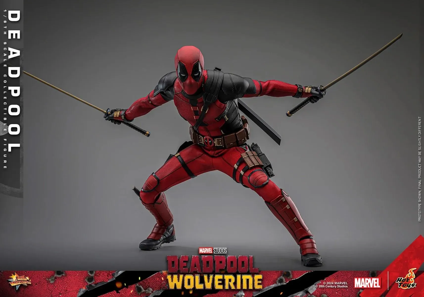 Deadpool & Wolverine - Deadpool 1:6 Scale Collectable Action Figure - Image 13