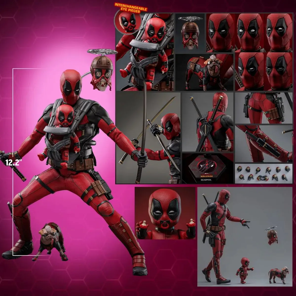 Deadpool & Wolverine - Deadpool 1:6 Scale Collectable Action Figure - Image 27
