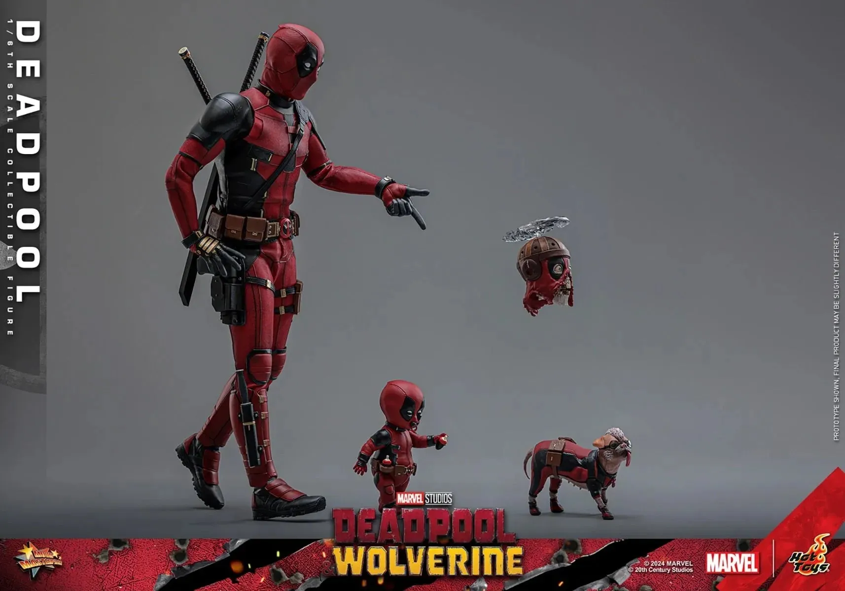 Deadpool & Wolverine - Deadpool 1:6 Scale Collectable Action Figure - Image 9