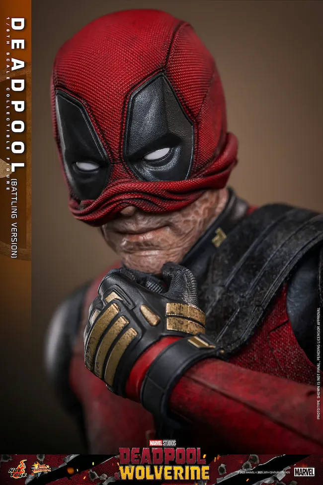 Deadpool & Wolverine - Deadpool (Battling Version) 1:6 Scale Collectible Action Figure - Image 21