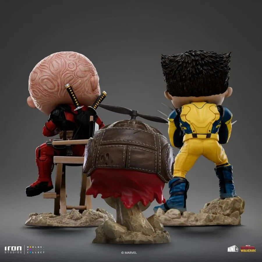 Deadpool & Wolverine - Deadpool, Wolverine & Headpool Minico Set - Image 5