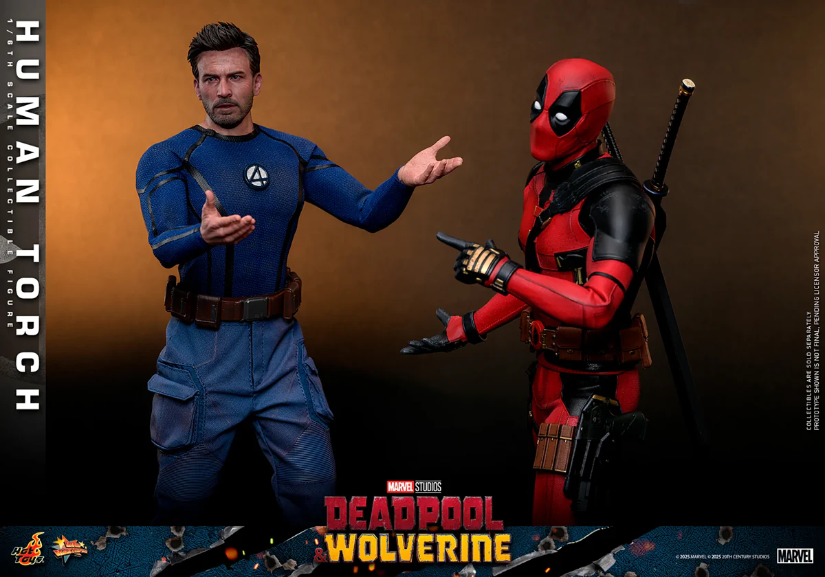 Deadpool & Wolverine - Human Torch 1:6 Scale Collectable Action Figure - Image 18