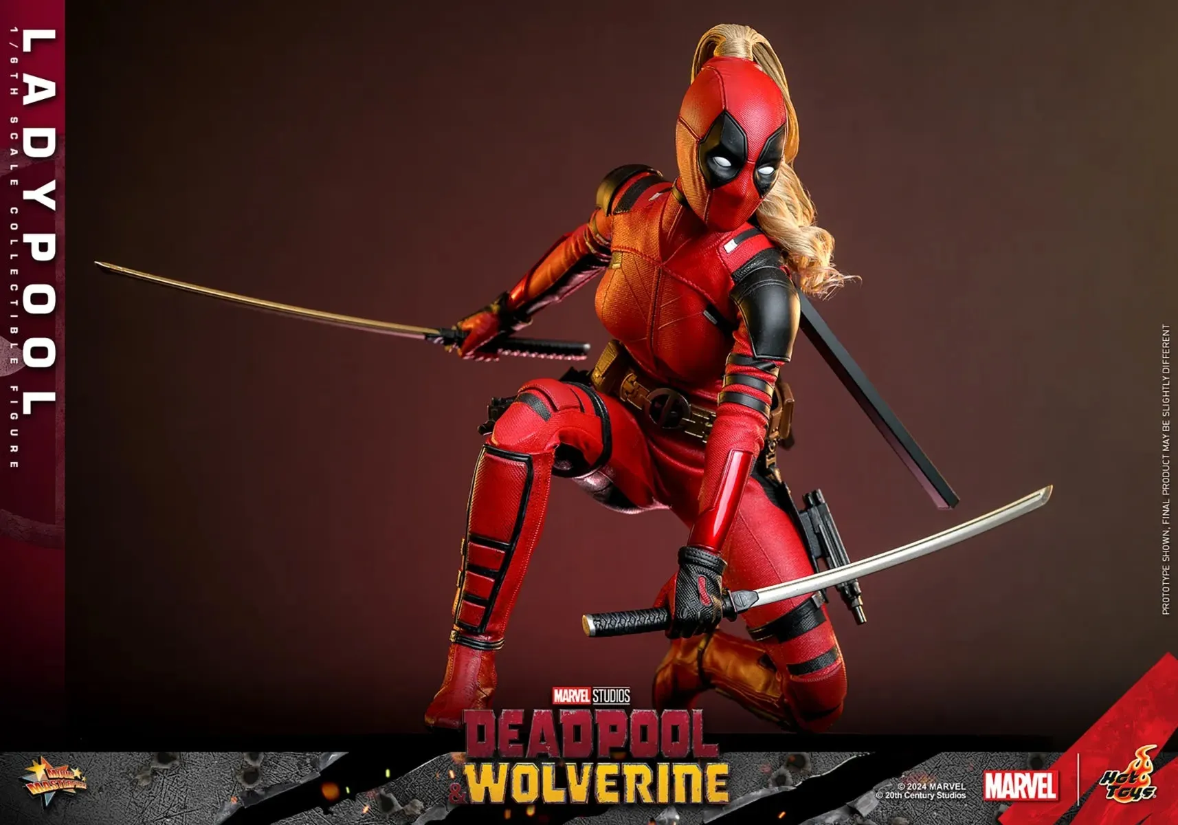 Deadpool & Wolverine - Ladypool 1:6 Scale Collectable Action Figure - Image 15