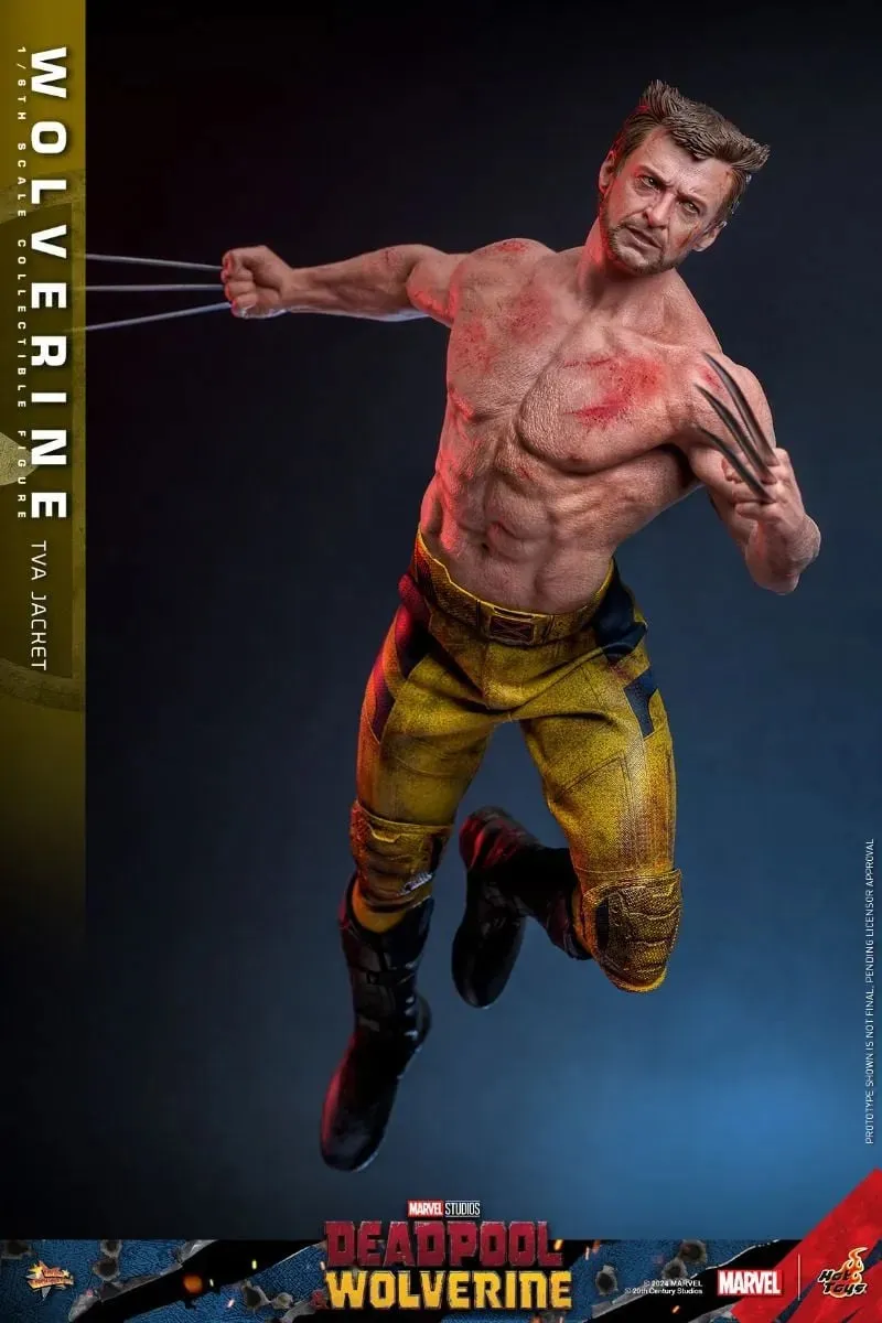 Deadpool & Wolverine - Wolverine (TVA Jacket) 1:6 Scale Collectable Action Figure - Image 11