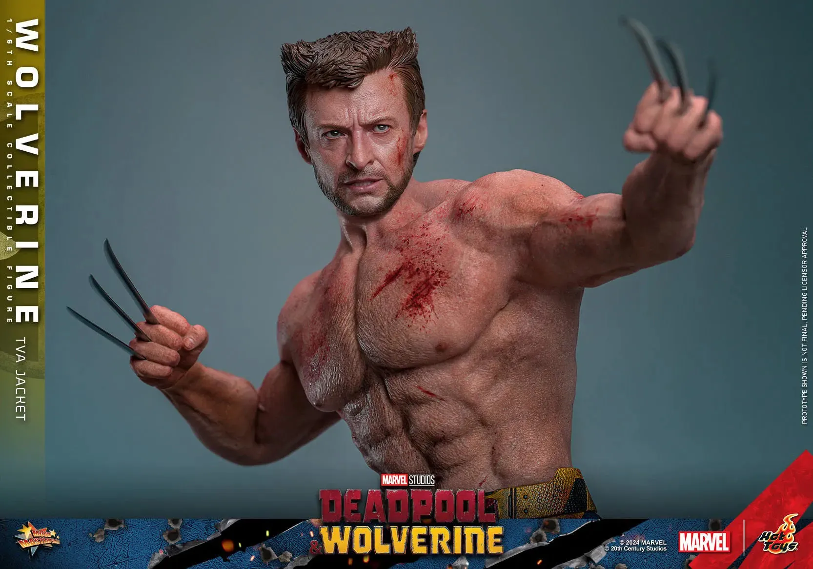 Deadpool & Wolverine - Wolverine (TVA Jacket) 1:6 Scale Collectable Action Figure - Image 14