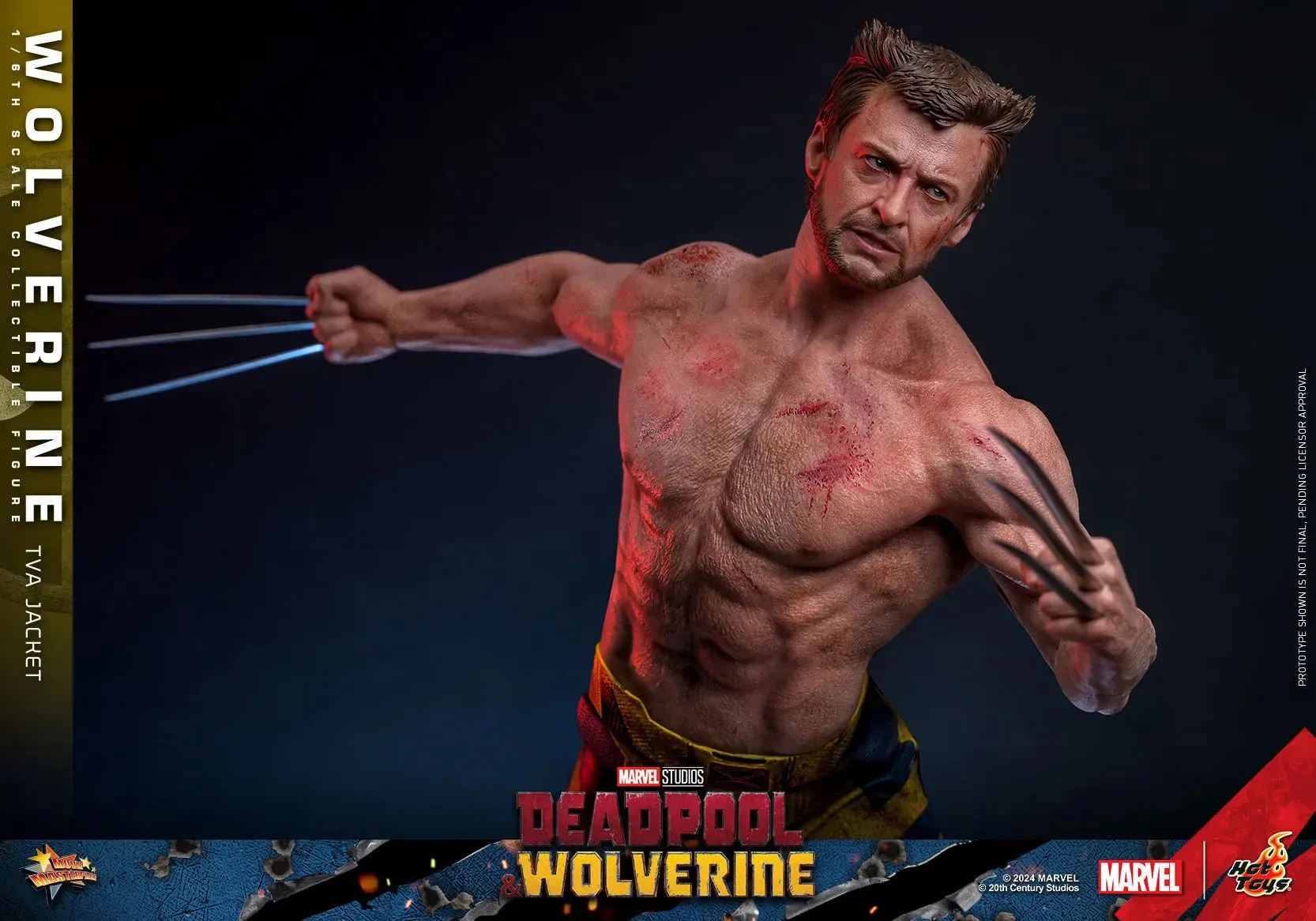 Deadpool & Wolverine - Wolverine (TVA Jacket) 1:6 Scale Collectable Action Figure - Image 16