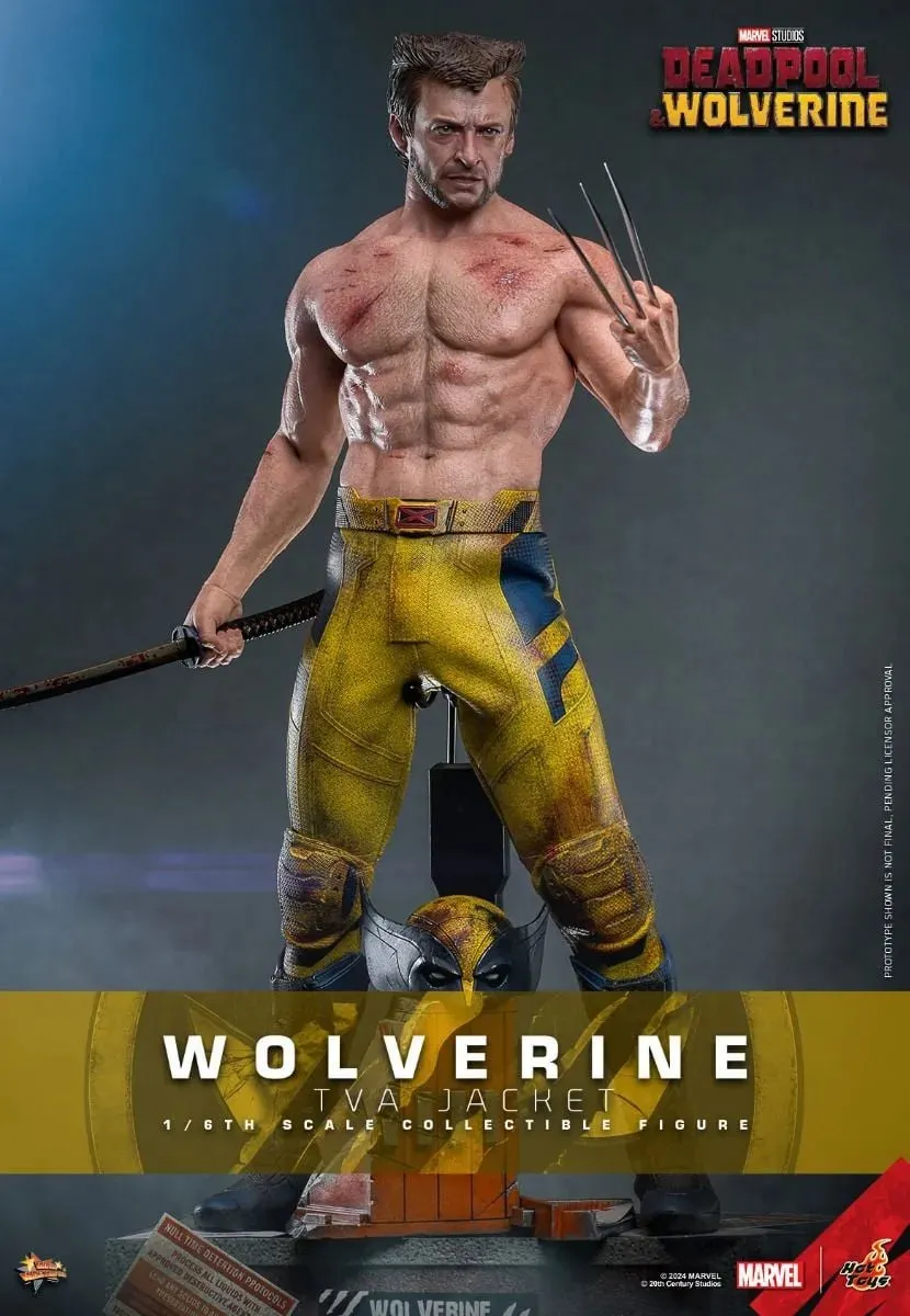 Deadpool & Wolverine - Wolverine (TVA Jacket) 1:6 Scale Collectable Action Figure - Image 21