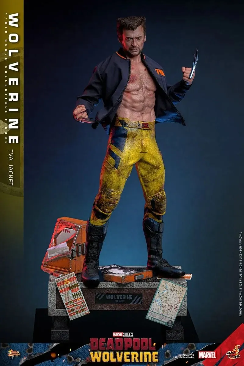 Deadpool & Wolverine - Wolverine (TVA Jacket) 1:6 Scale Collectable Action Figure - Image 5