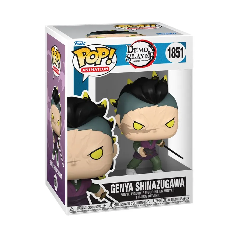 Demon Slayer - Genya Shinazugawa Pop! Vinyl - Image 3